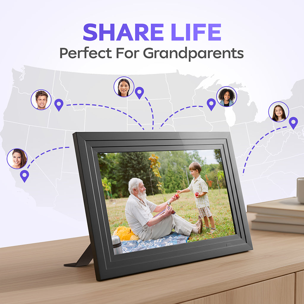 iFab 70P 10.1" Wi-Fi Digital Picture Frame