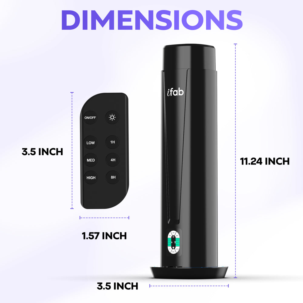 iFab 86L Waterless Essential Oil Diffuser with Remote Control