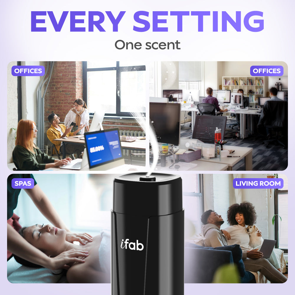 iFab 86L Waterless Essential Oil Diffuser with Remote Control