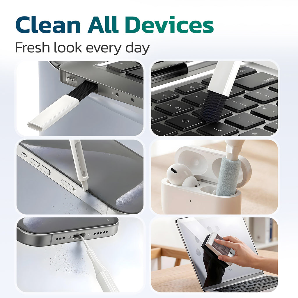 Purely D58 Complete 22-in-1 Laptop, Tablet & Keyboard Cleaning Set