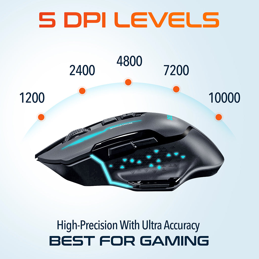 Delton G37 Wireless Rechargeable Gaming Mouse