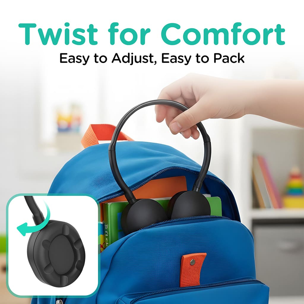 VentureX K22 Kids Learning Computer Headset with 3.5mm Audio Jack