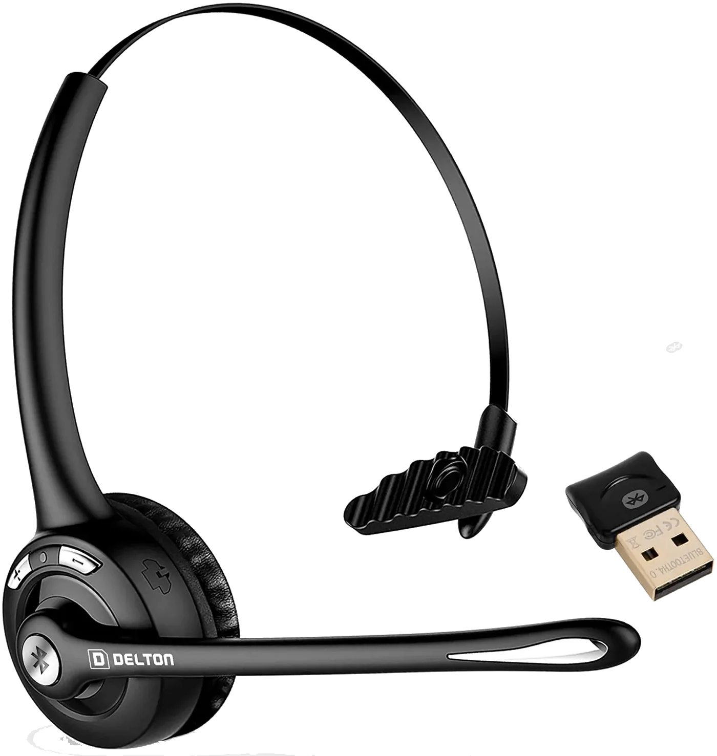 Delton 10X Wireless Bluetooth Headset + USB Dongle